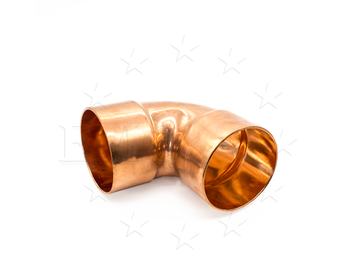 Угол медный 90град. 1 5/8 (C*C), двухраструбный, под пайку