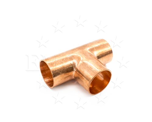 Тройник медный 2 1/8 (C*C*C), под пайку