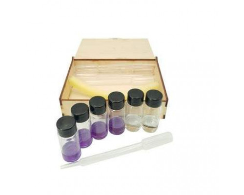 Тест кислотности холодильного масла (4шт) и тест типа масла DimeAll FastLabAcid (2шт)