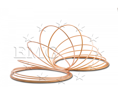 Медная труба EMG  Метрическая  15 мм длиной 25 метров ГОСТ 617-2006 / EN 12735-1